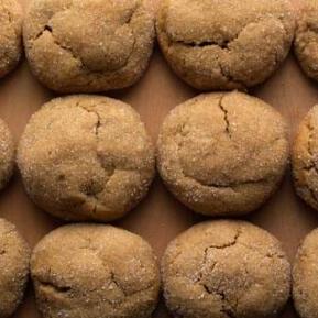 Apple molasses cookies